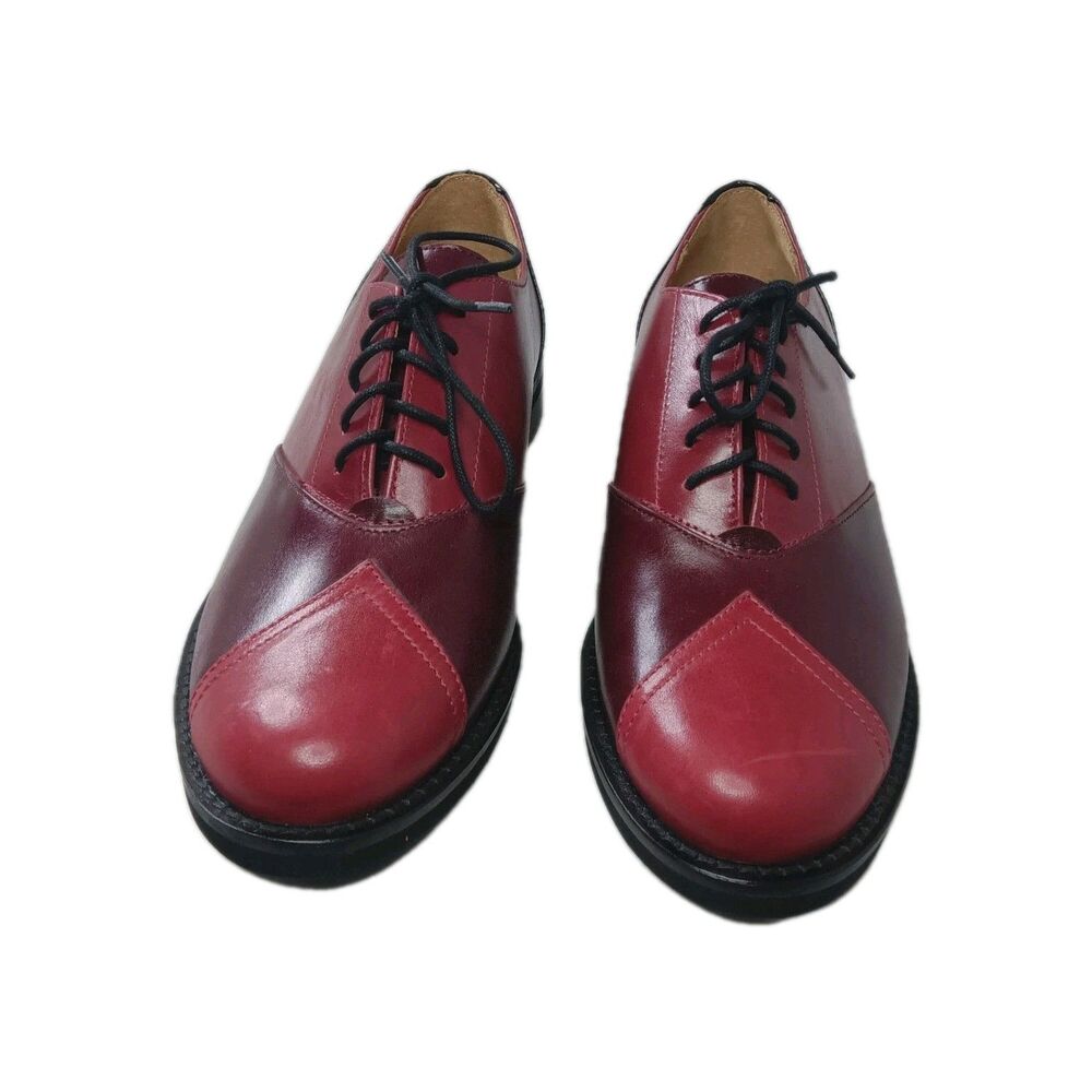 Embassy London Oxford Shoes Women's Size 38 US 7 Multicolor Retail $265 - Picture 2 of 8